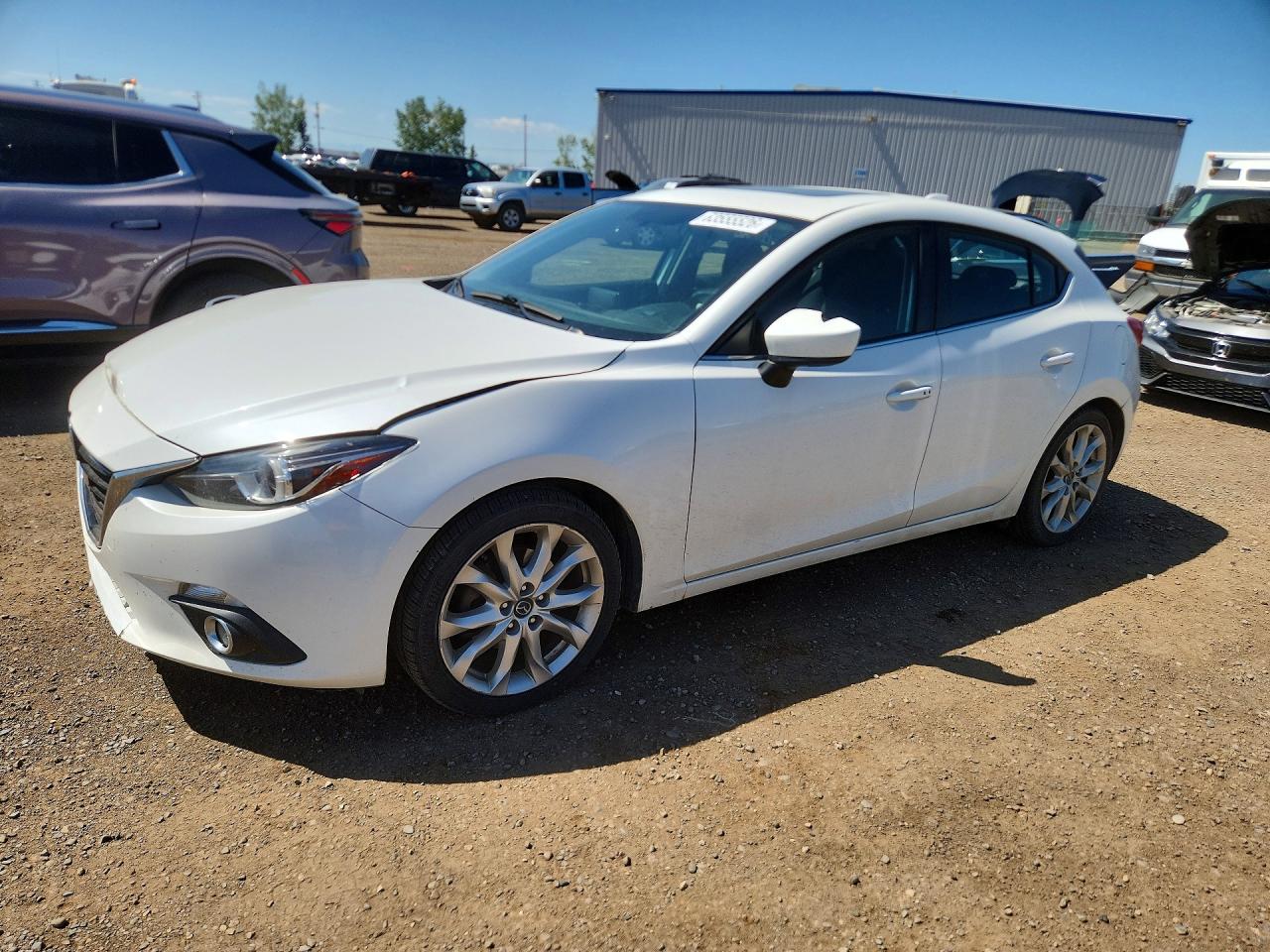 2014 Mazda 3 S Grand Touring, VIN JM1BM1M37E1170008 — Front end