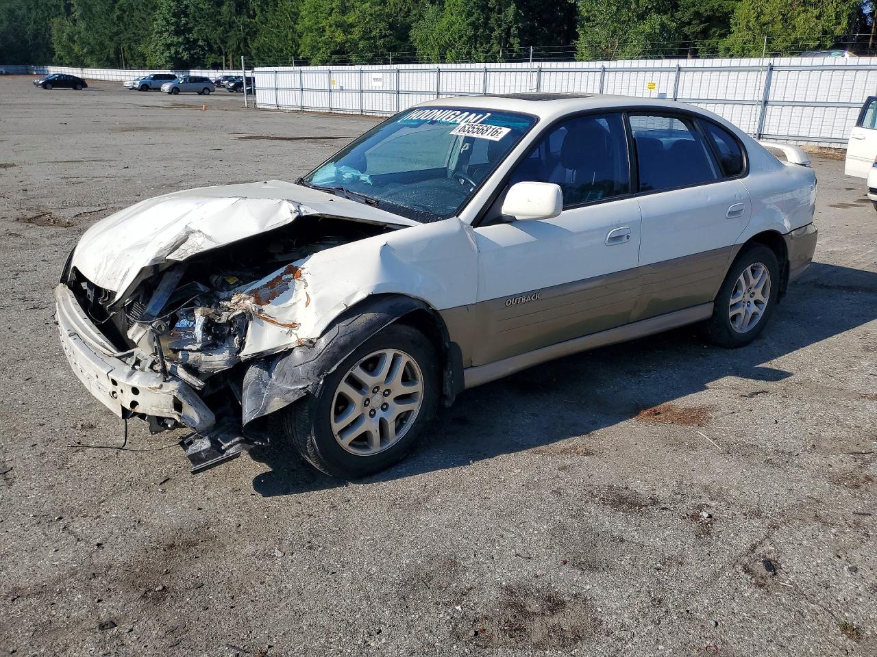 2000 Subaru Legacy Outback Limited, VIN 4S3BE6868Y7214260 — Front end