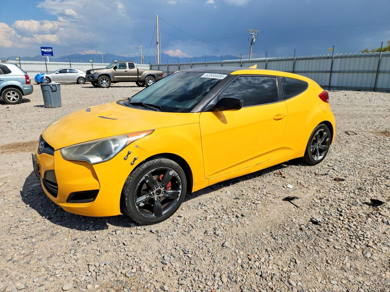 2012 Hyundai Veloster w/Black Int, VIN KMHTC6AD4CU021046 — Mechanical