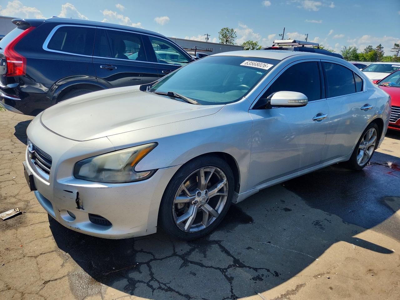 2012 Nissan Maxima S, VIN 1N4AA5AP9CC834755 — Перед