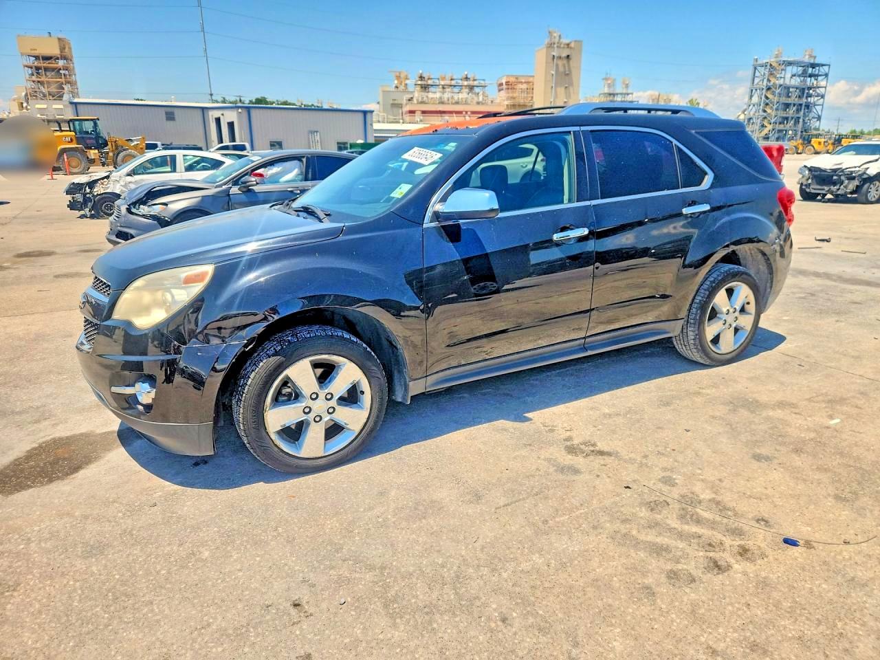 2013 Chevrolet Equinox LTZ, VIN 2GNALFEK4D6239502 — Front end