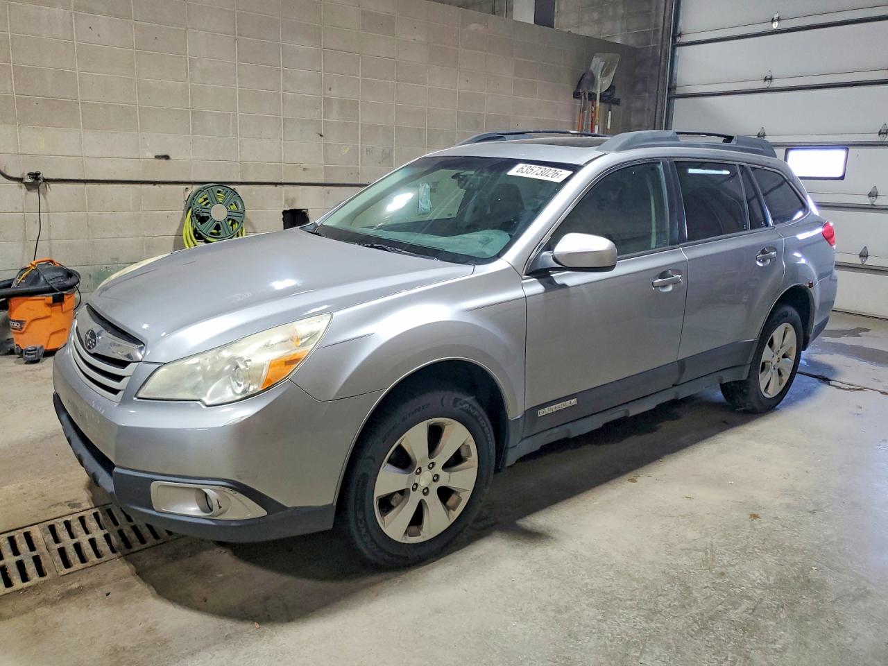 2010 Subaru Outback Premium All-Weather Anniversary, VIN 4S4BRBGCXA3326619 — Hail