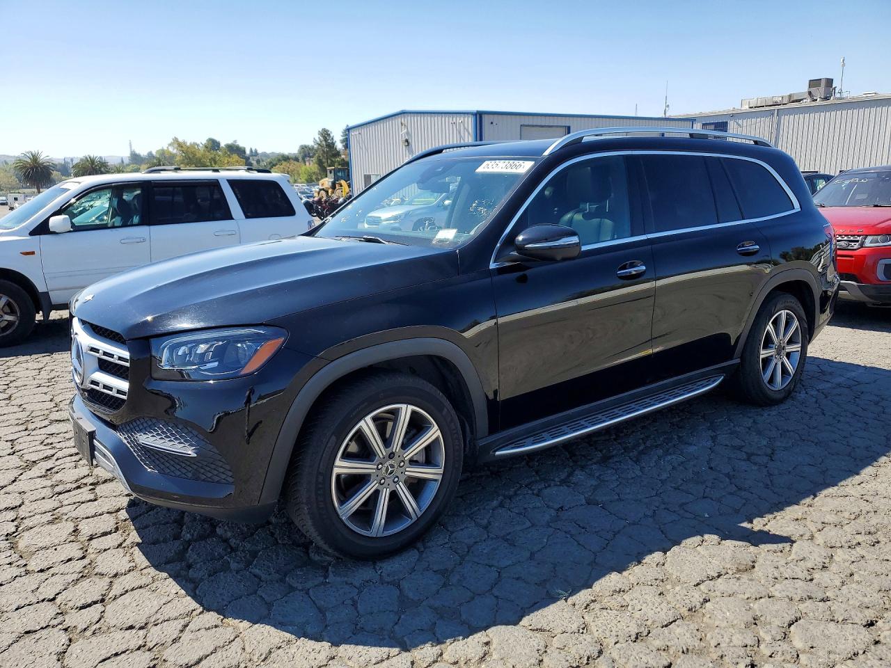 2021 Mercedes-Benz GLS 450, VIN 4JGFF5KE8MA396463 — Minor dents and scratches