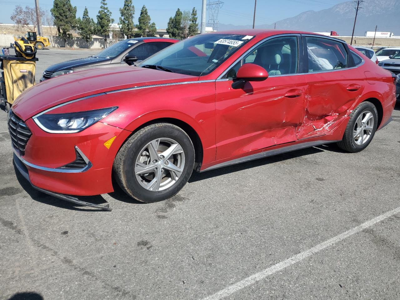 2021 Hyundai Sonata SE, VIN 5NPEG4JA9MH074414 — Side