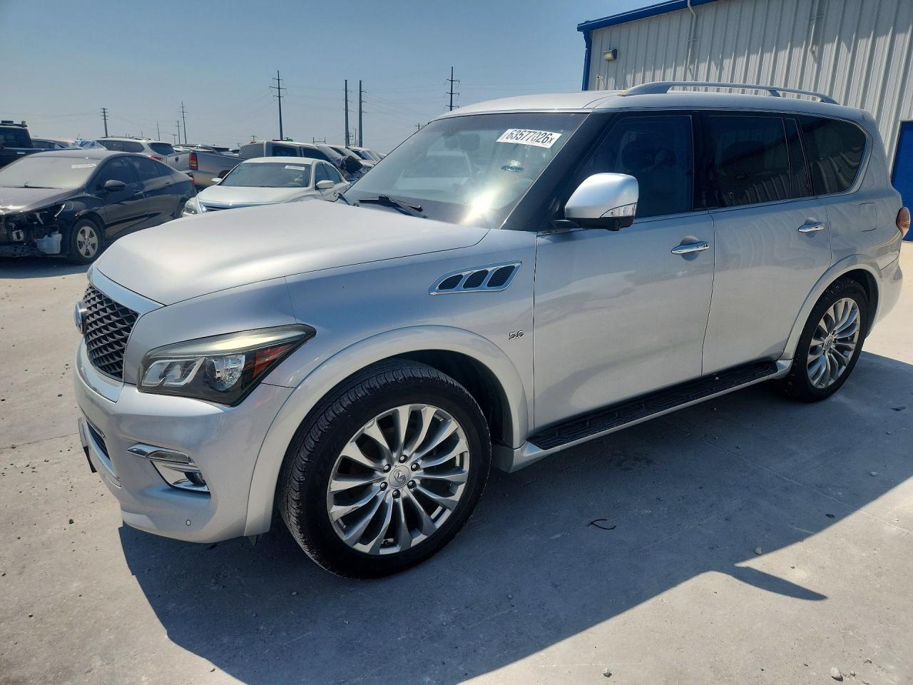 2015 Infiniti QX80, VIN JN8AZ2NF9F9574110 — Minor dents and scratches