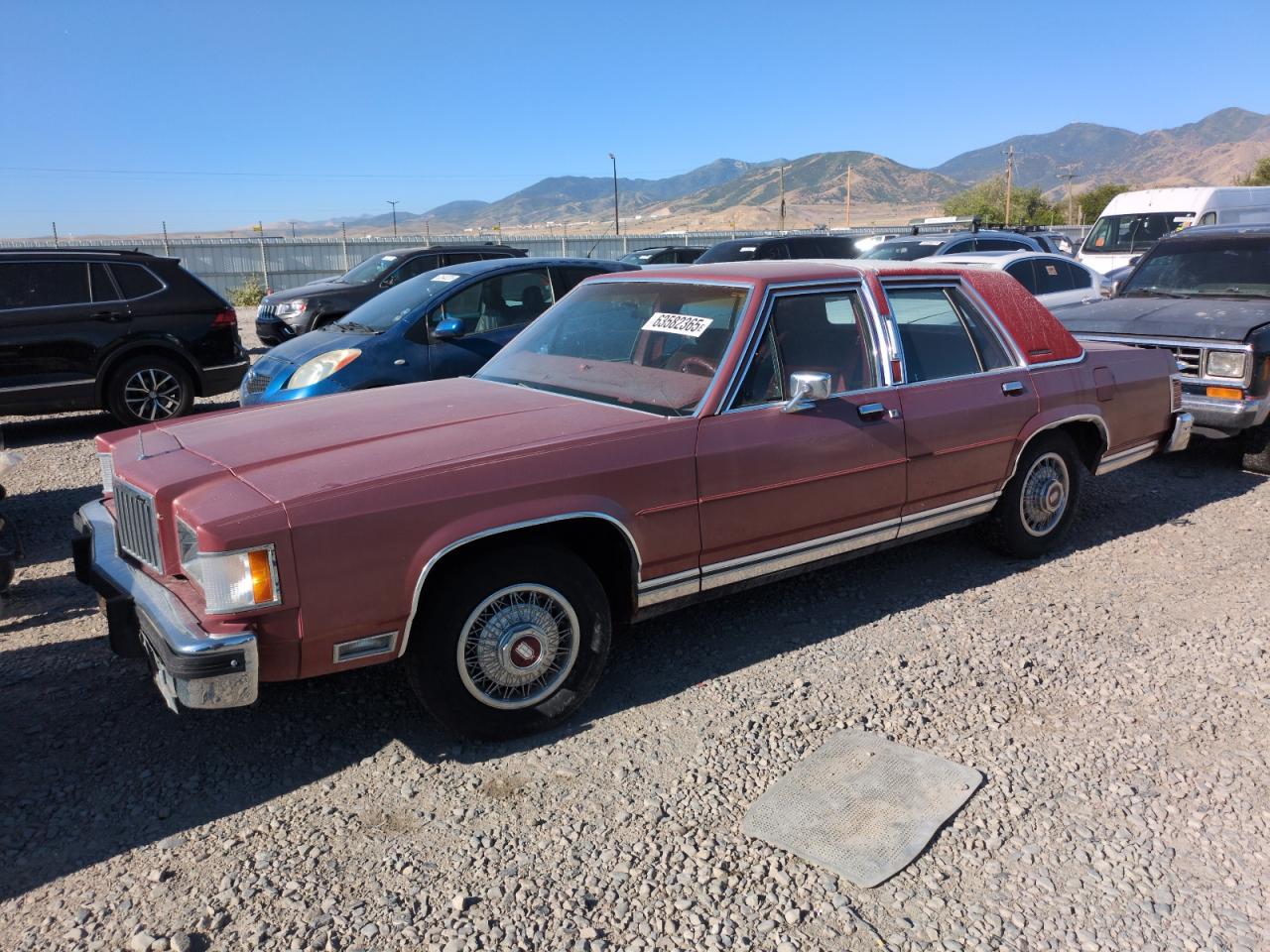 1985 Mercury Grand Marquis, VIN 2MEBP95F8FX697514 — Механическое