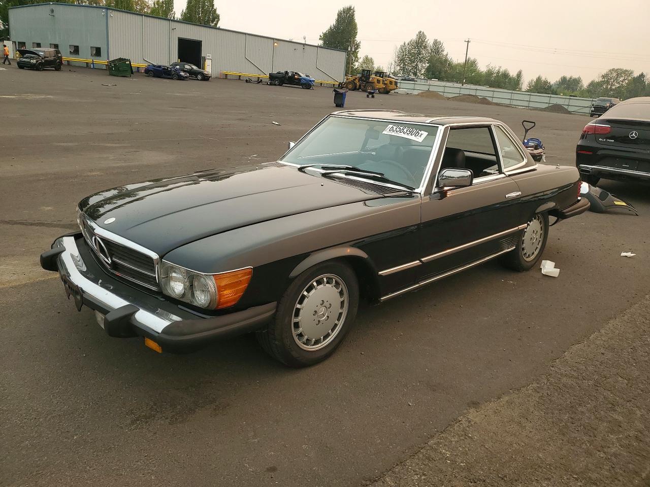1981 Mercedes-Benz 380 SL, VIN WDBBA45A7BB005698 — Minor dents and scratches