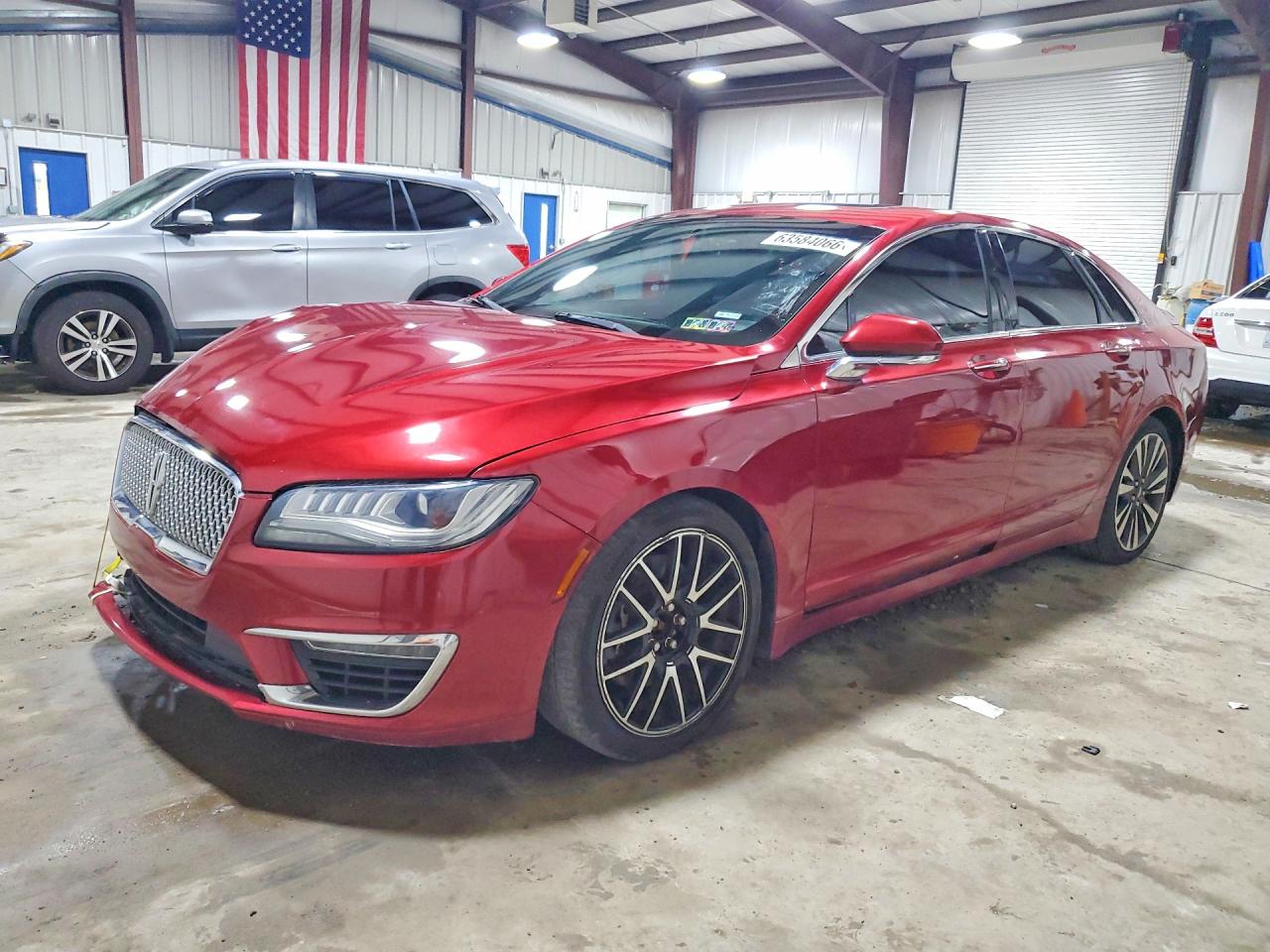 2017 Lincoln MKZ Reserve, VIN 3LN6L5FC7HR631366 — Front end