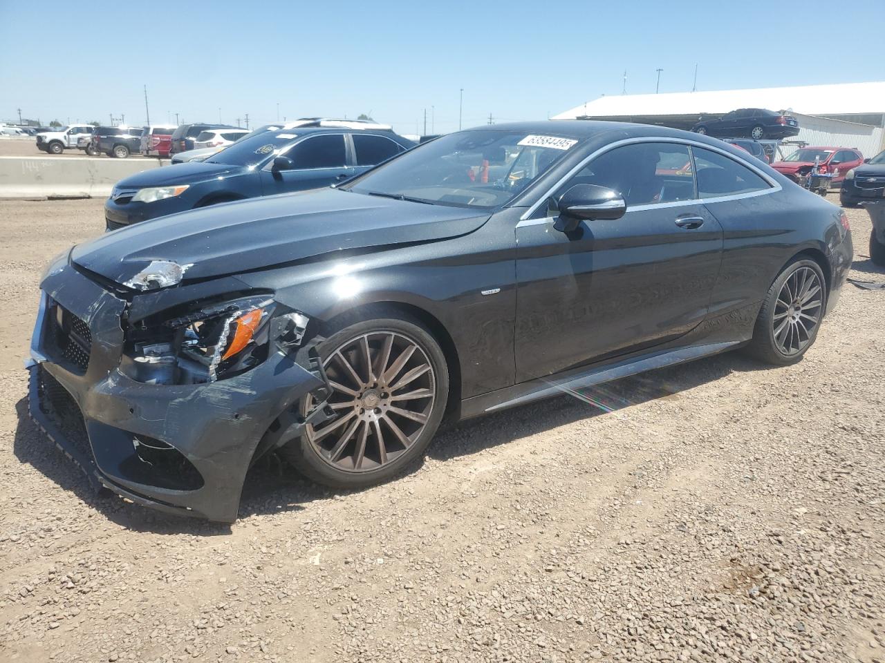 2015 Mercedes-Benz S 550, VIN WDDXJ8FB3FA000621 — Front end