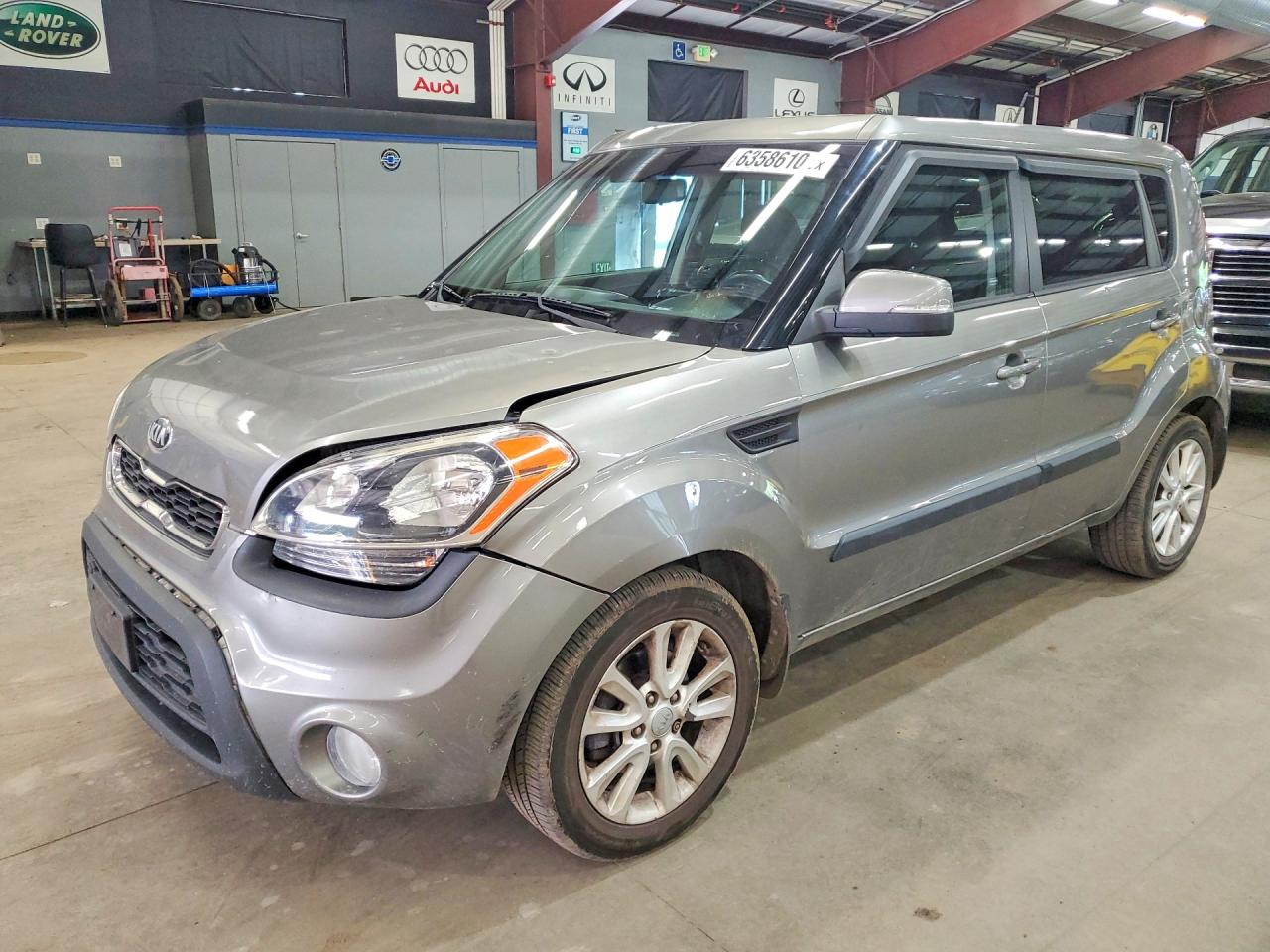 2013 Kia Soul +, VIN KNDJT2A67D7621937 — Hail