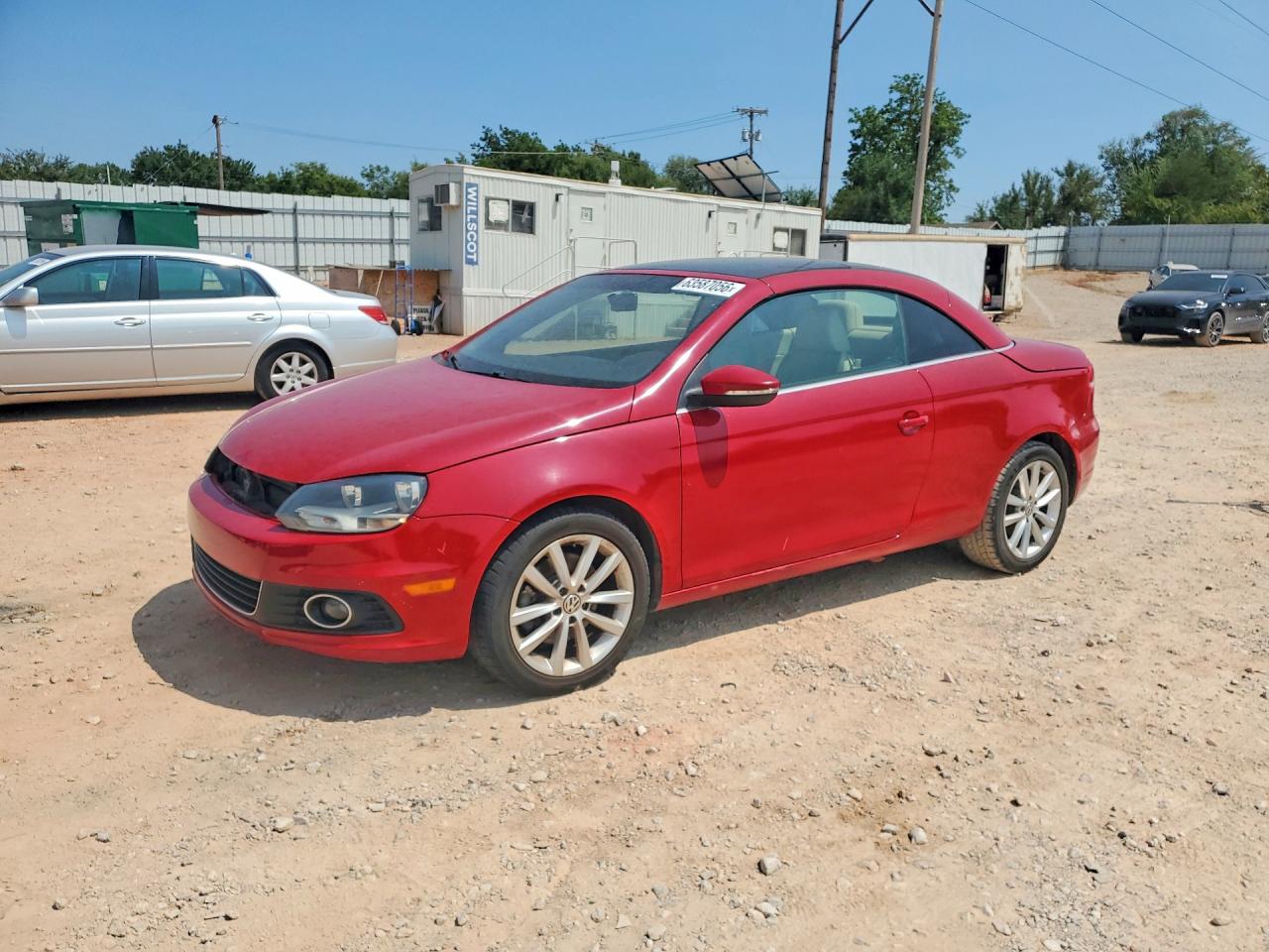 2012 Volkswagen Eos Komfort, VIN WVWBW7AH2CV012968 — Minor dents and scratches