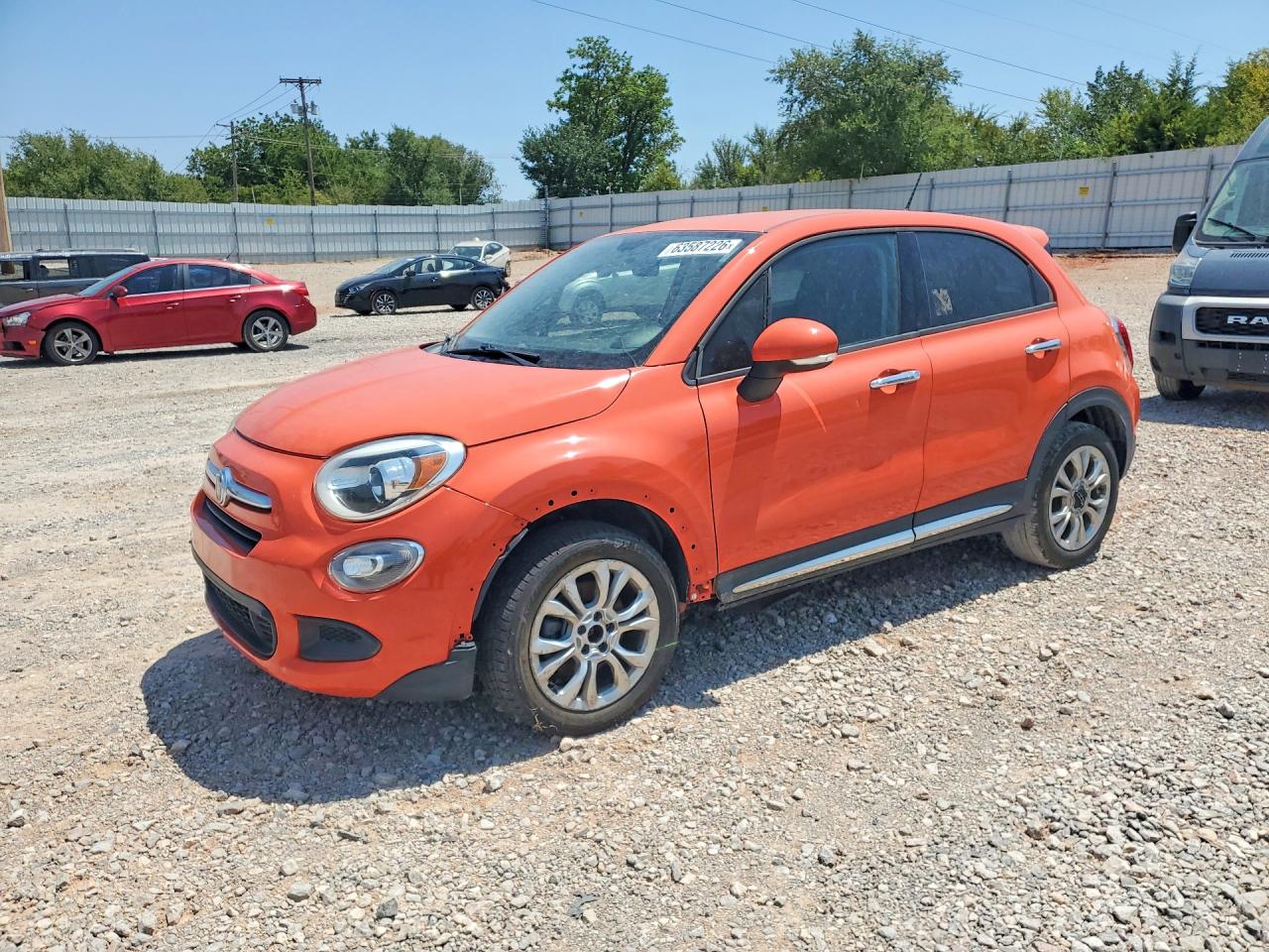 2016 FIAT 500X Easy, VIN ZFBCFXBT4GP366351 — Minor dents and scratches