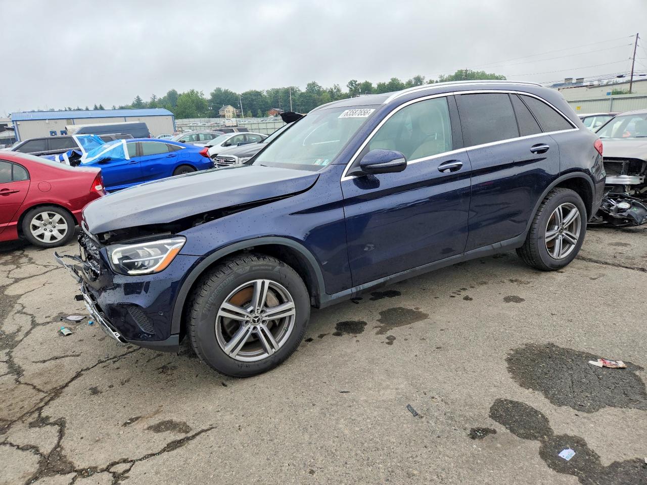 2021 Mercedes-Benz GLC 300, VIN W1N0G8EB5MF987887 — Front end