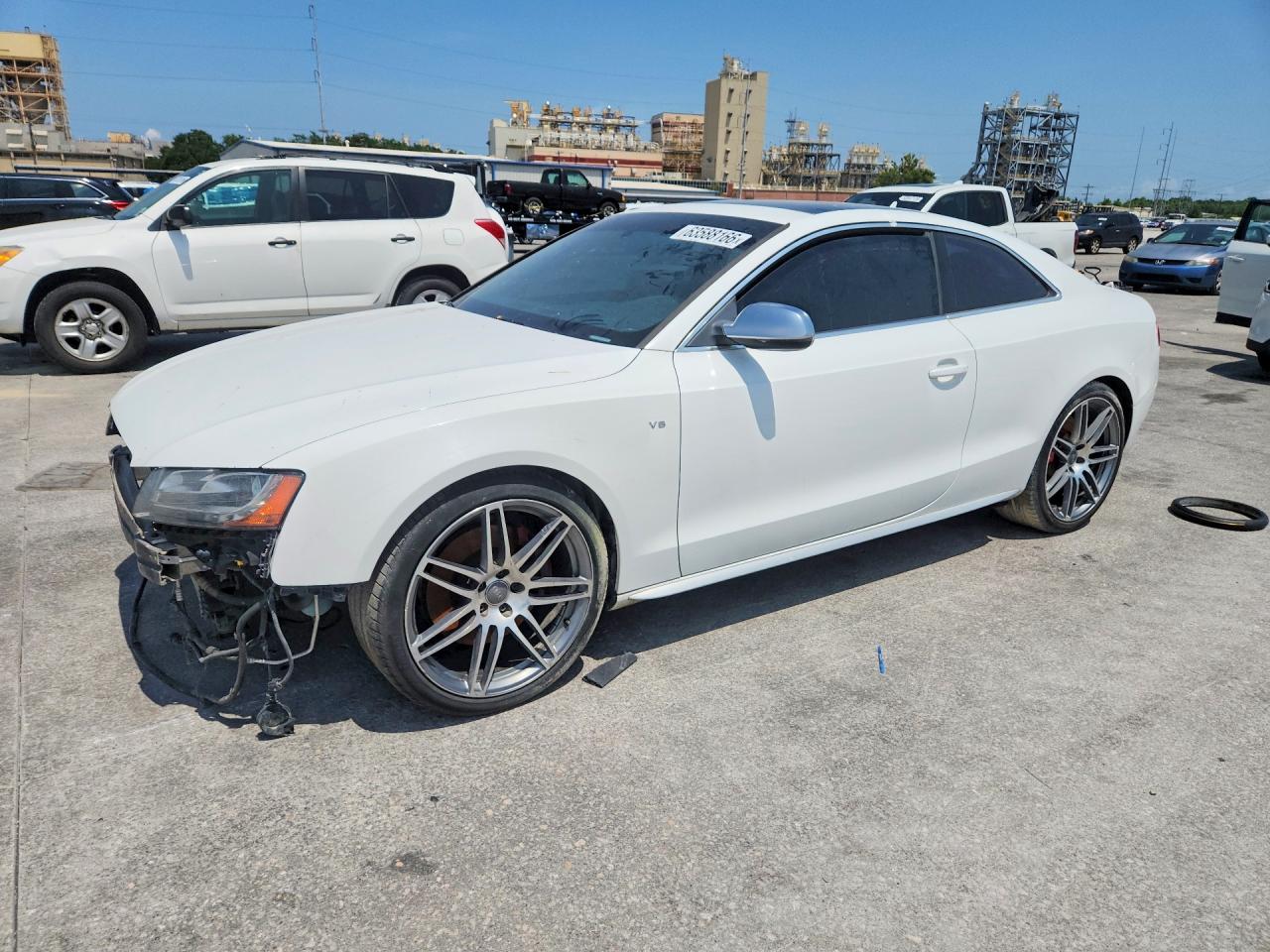 2011 Audi S5 Premium Plus, VIN WAUCVAFR6BA019298 — Water / flood