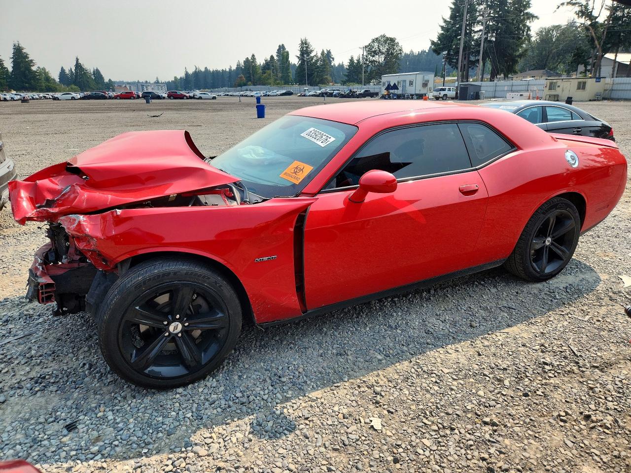 2017 Dodge Challenger R/T, VIN 2C3CDZBT0HH517744 — Front end