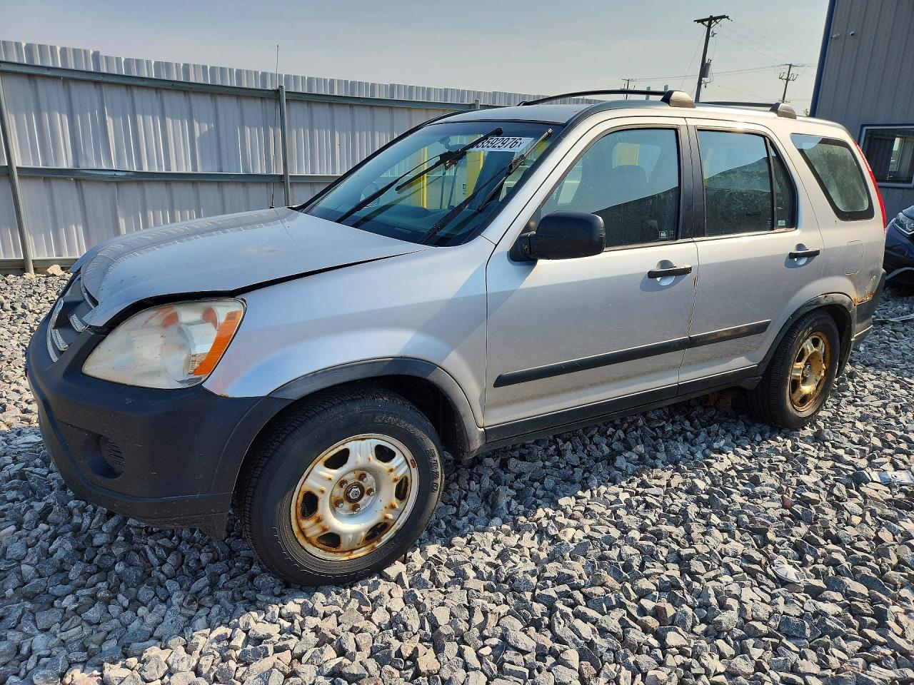 2006 Honda CR-V LX, VIN JHLRD78516C057659 — Front end