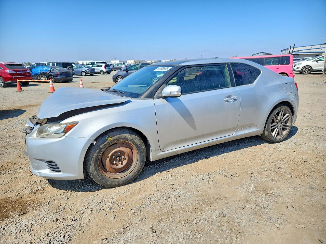 2013 Scion tC, VIN JTKJF5C73D3047187 — Front end