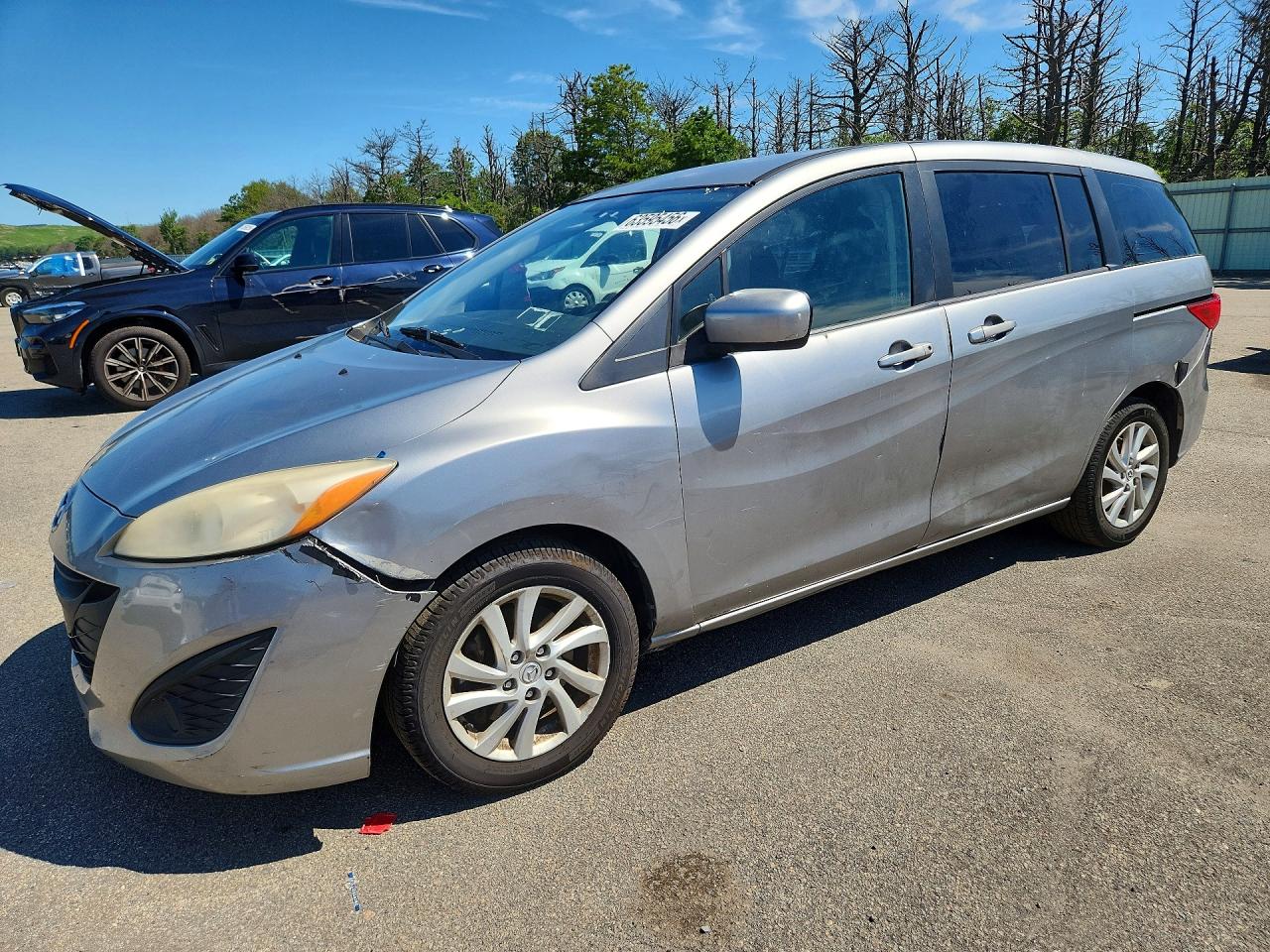 2012 Mazda 5 Sport, VIN JM1CW2BL5C0105376 — Front end