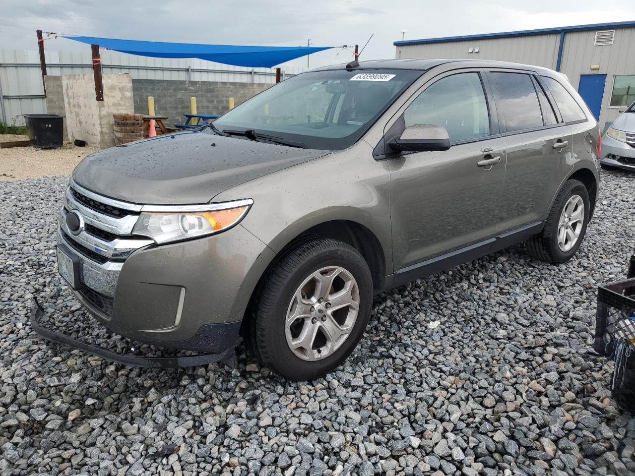 2013 Ford Edge SEL, VIN 2FMDK3JC8DBB69155 — Water / flood