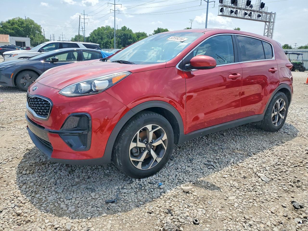 2020 Kia Sportage LX, VIN KNDPM3AC6L7726129 — Rear end