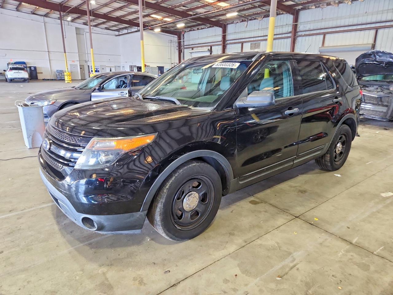 2013 Ford Police Interceptor Utility, VIN 1FM5K8AR4DGB59110 — Minor dents and scratches