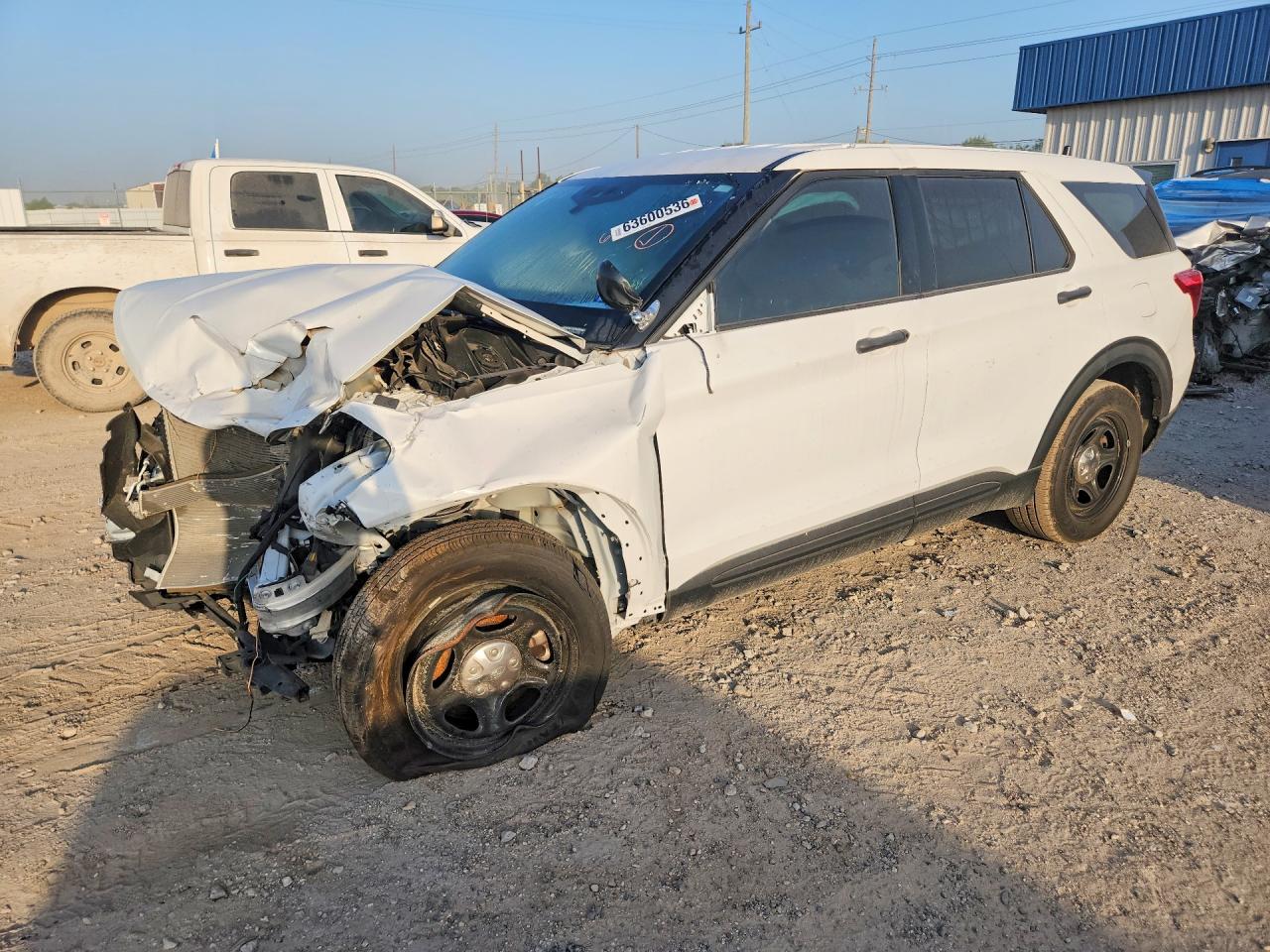 2024 Ford Police Interceptor Utility, VIN 1FM5K8AB1RGA71822 — Перед