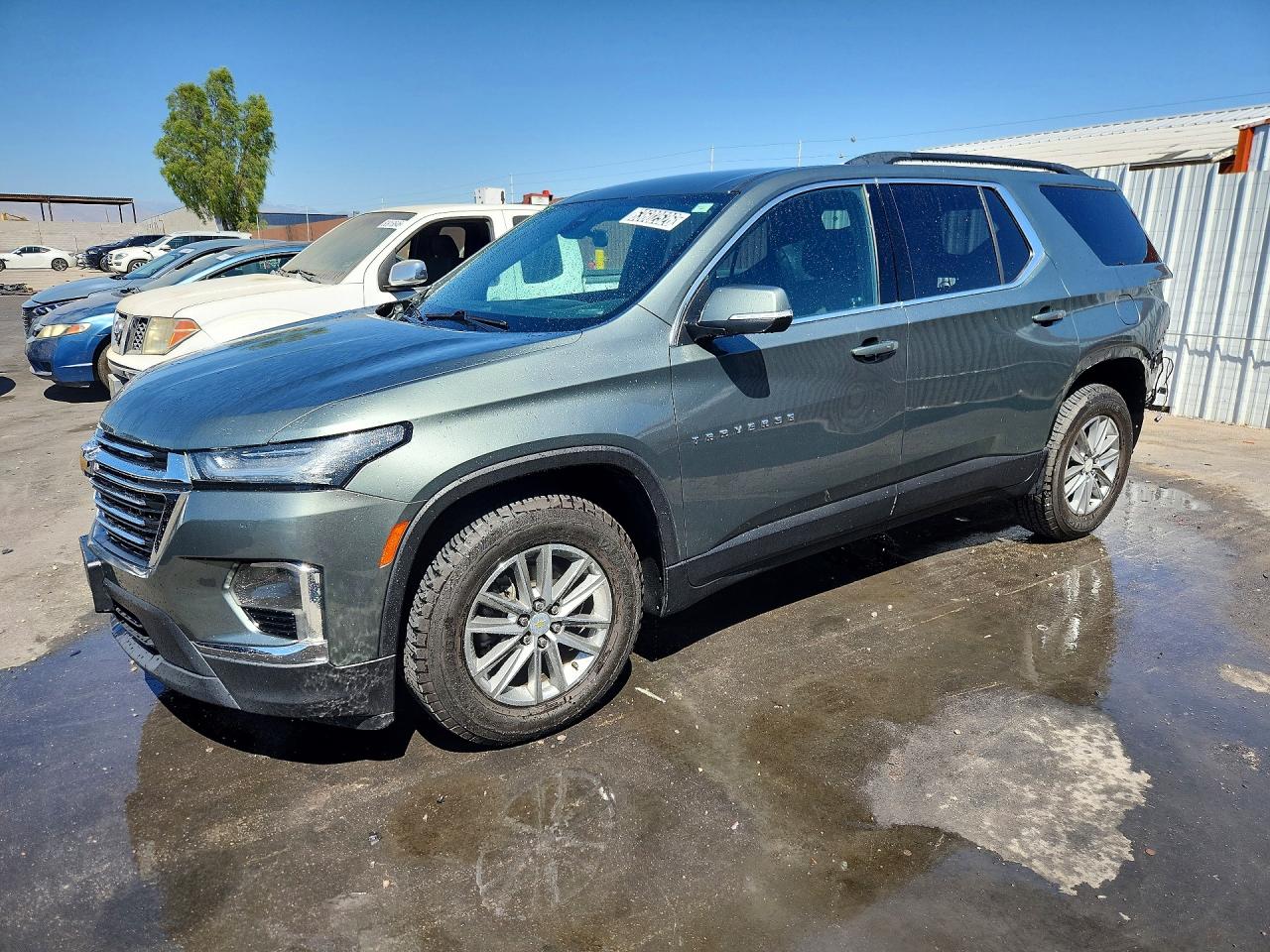 2023 Chevrolet Traverse LT Cloth, VIN 1GNERGKW6PJ158246 — Rear end