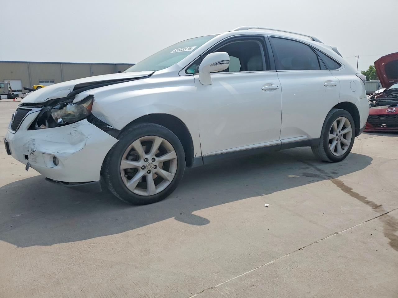 2012 Lexus RX 350, VIN 2T2ZK1BA1CC079259 — Front end