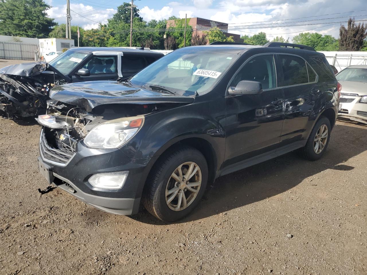 2016 Chevrolet Equinox LT, VIN 2GNFLFEK3G6256754 — Front end