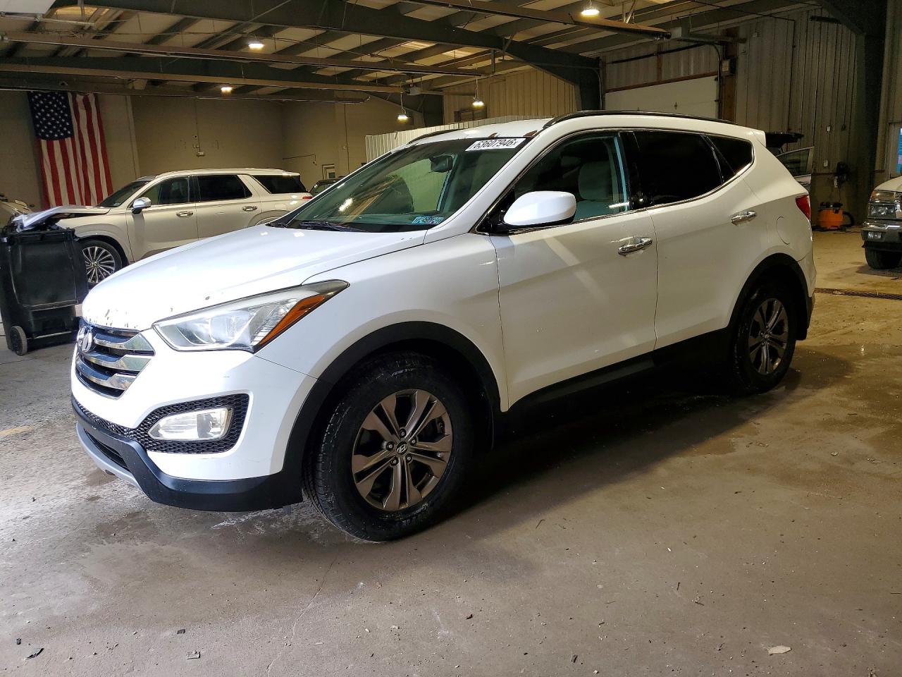 2013 Hyundai Santa Fe Sport, VIN 5XYZUDLB2DG023540 — Minor dents and scratches