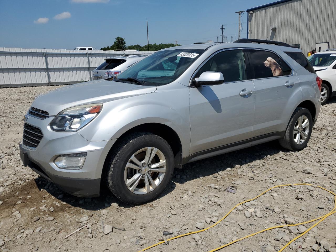 2016 Chevrolet Equinox LT, VIN 2GNALCEK2G6294260 — Rear end
