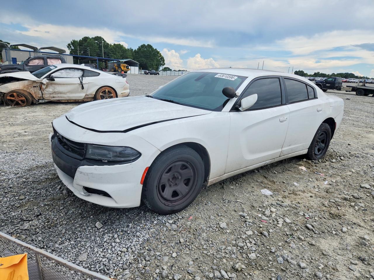 2015 Dodge Charger Police, VIN 2C3CDXAG6FH748654 — Front end