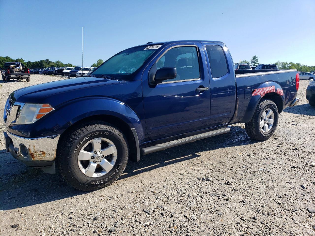 2011 Nissan Frontier SV, VIN 1N6AD0CW7BC413671 — Rear end