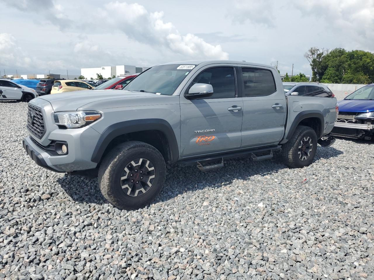 2021 Toyota Tacoma SR5, VIN 3TMAZ5CN9MM148312 — Rear end