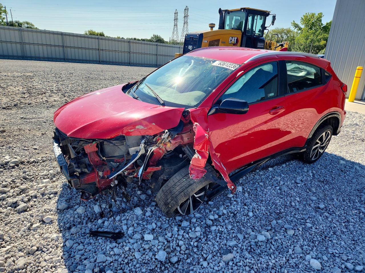 2019 Honda HR-V Sport, VIN 3CZRU5H16KG710664 — Перед