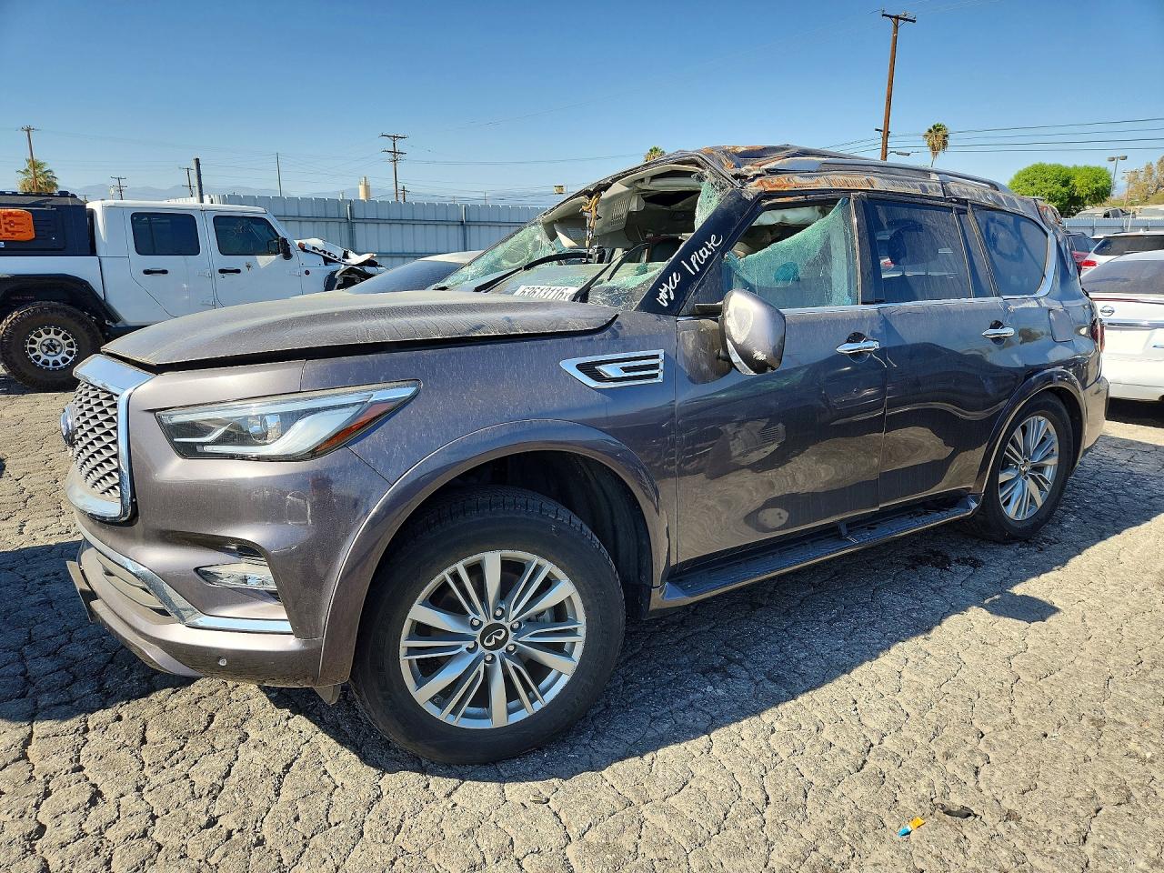2024 Infiniti QX80 Luxe, VIN JN8AZ2AE4R9328745 — Rollover