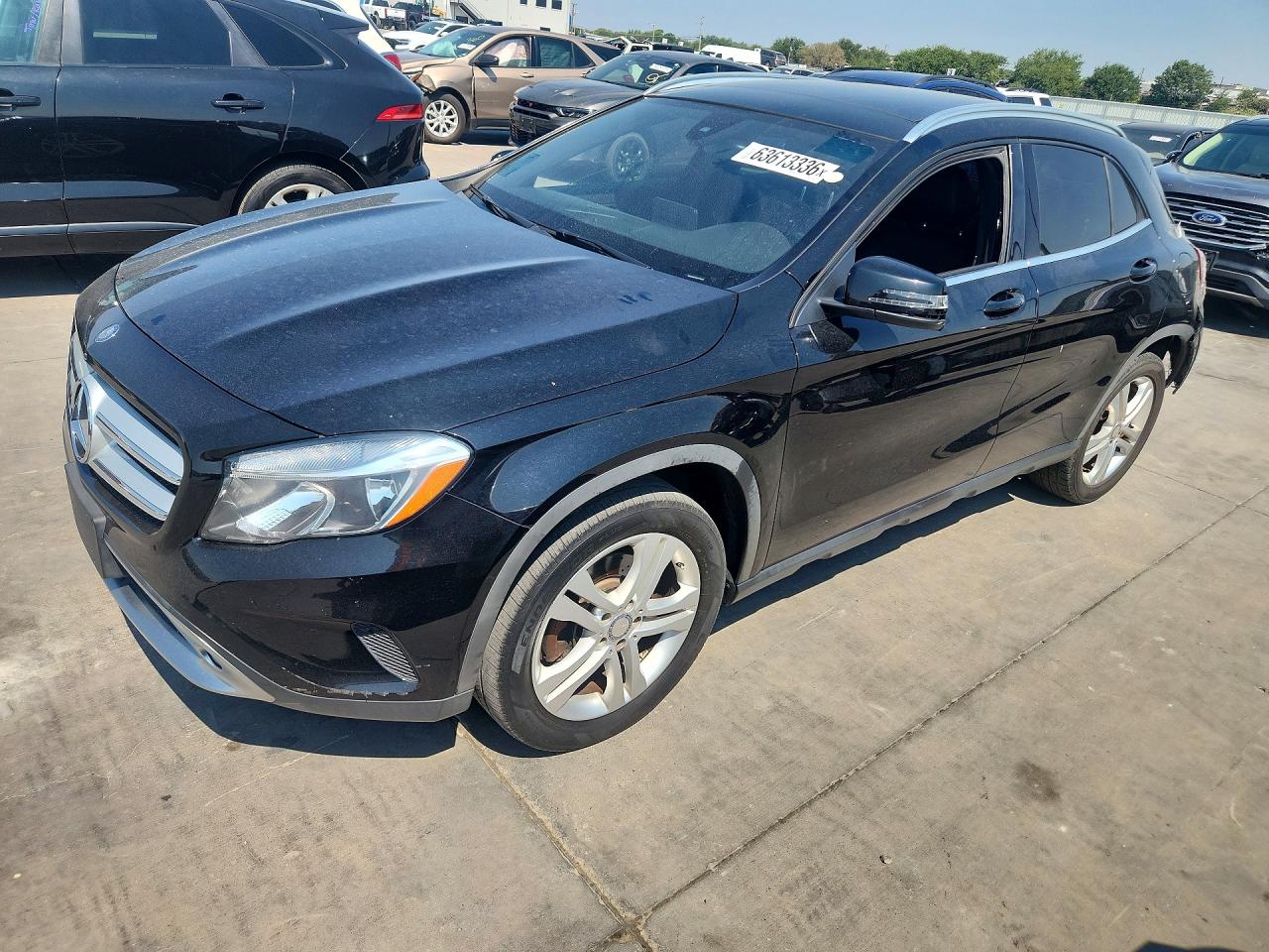 2017 Mercedes-Benz GLA 250, VIN WDCTG4EB4HJ319945 — Rear end