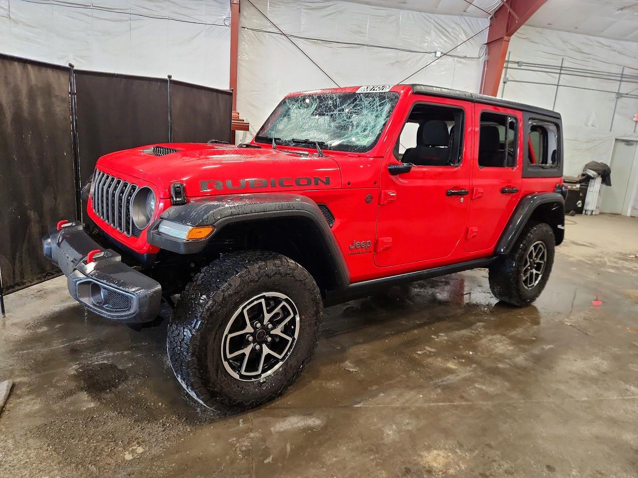 2026 Jeep Wrangler Rubicon, VIN 1C4PJXFN4TW270888 — Rollover