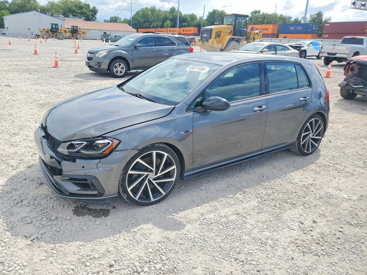 2018 Volkswagen Golf R, VIN WVWVF7AU8JW058225 — Front end