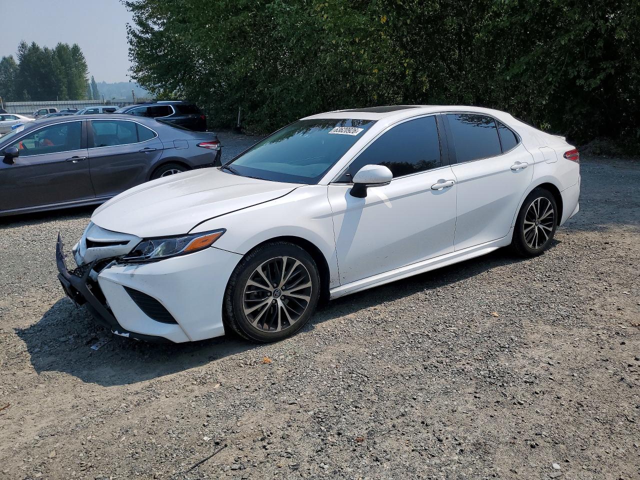 2018 Toyota Camry SE, VIN 4T1B11HK2JU667076 — Перед