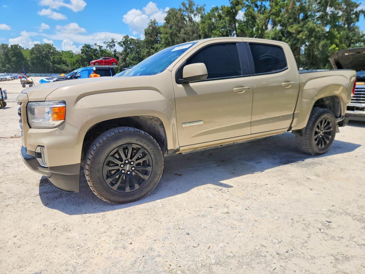 2022 GMC Canyon 2WD Elevation, VIN 1GTG5CEN2N1296209 — Зад