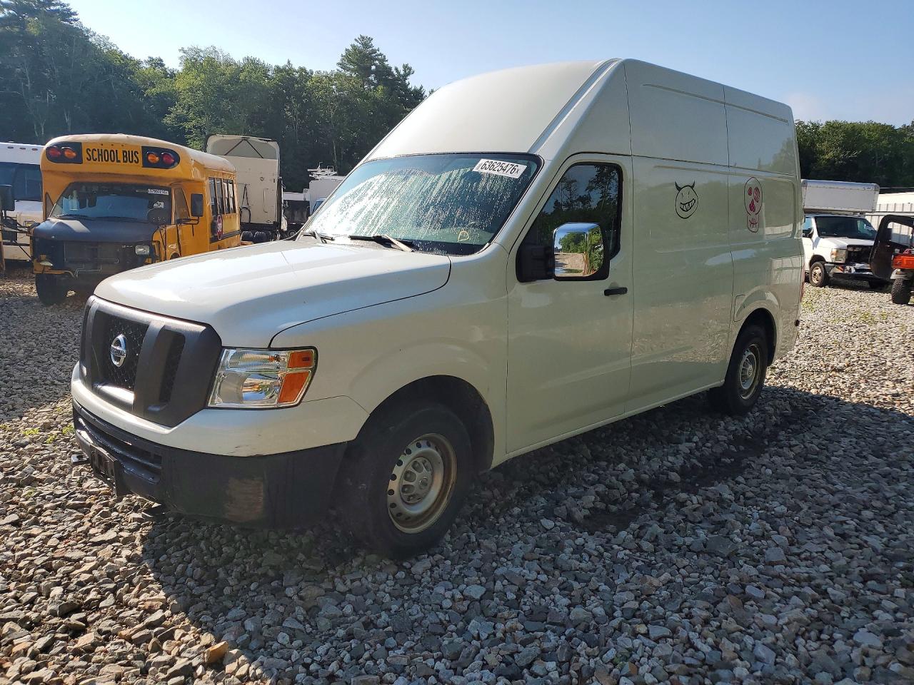 2018 Nissan NV Cargo SV, VIN 1N6AF0LY3JN818117 — Minor dents and scratches