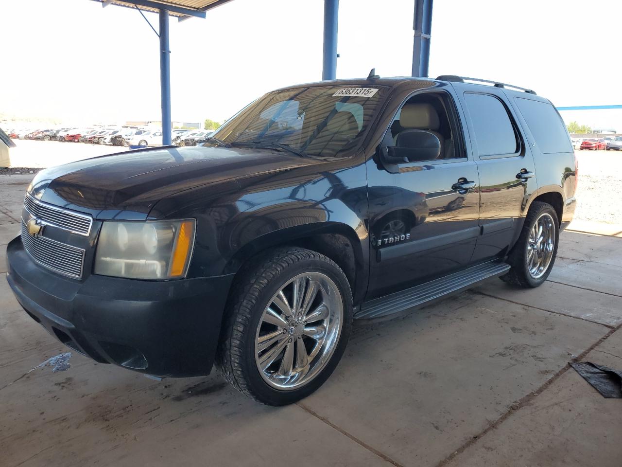 2007 Chevrolet Tahoe LT, VIN 1GNFC13J17R136131 — Front end