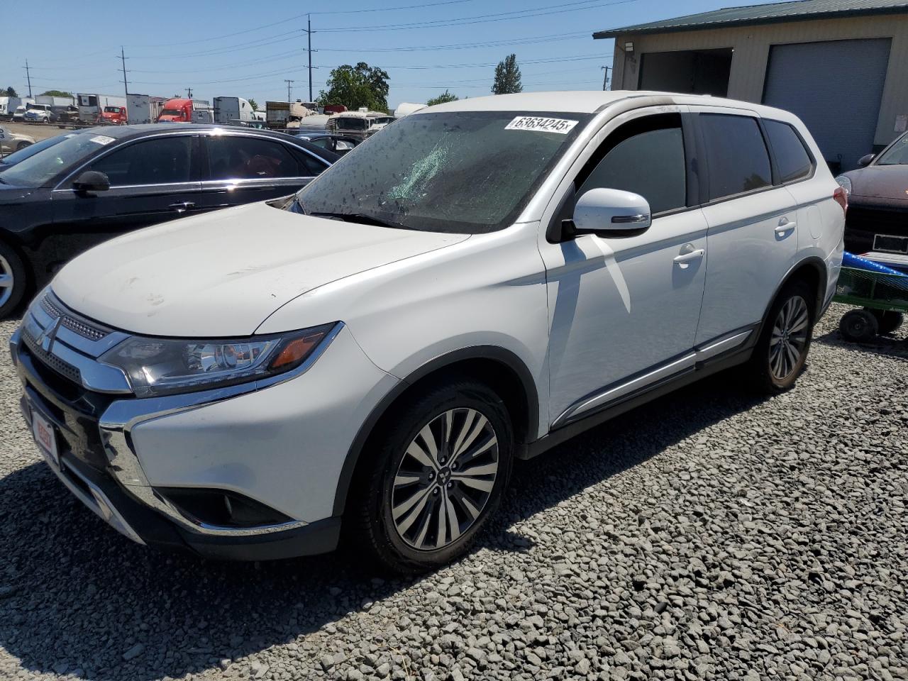 2019 Mitsubishi Outlander ES, VIN JA4AZ3A36KZ034327 — Пожар в салоне