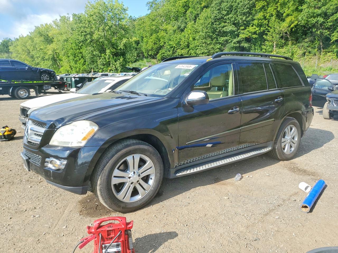 2009 Mercedes-Benz GL 450, VIN 4JGBF71E19A472415 — Мелкие вмятины и царапины