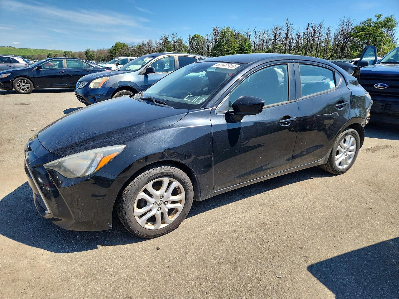 2016 Scion iA, VIN 3MYDLBZV1GY137615 — Rear end