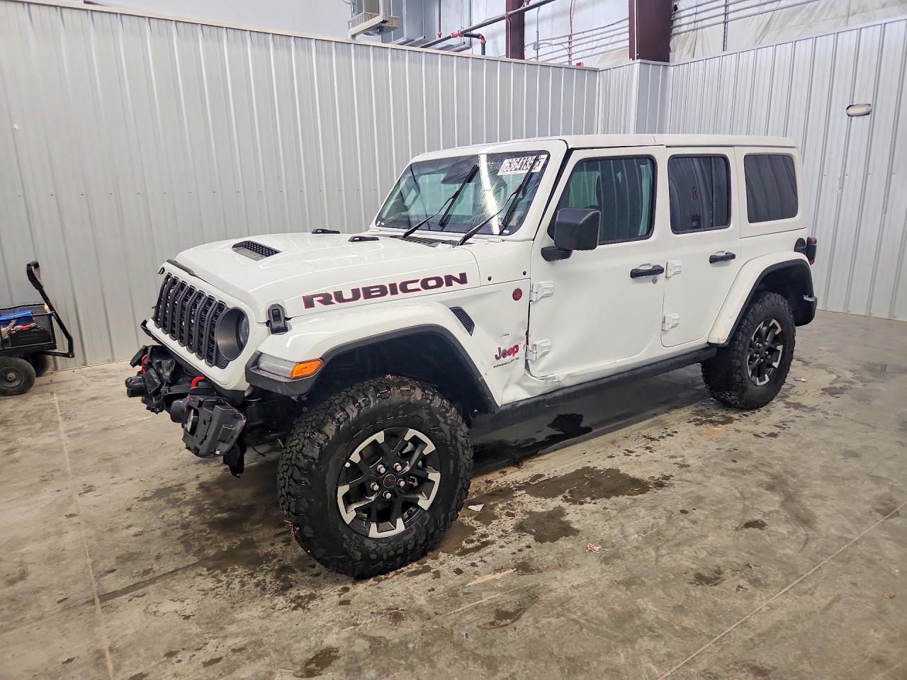2026 Jeep Wrangler Rubicon, VIN 1C4PJXFN8TW315458 — Front end