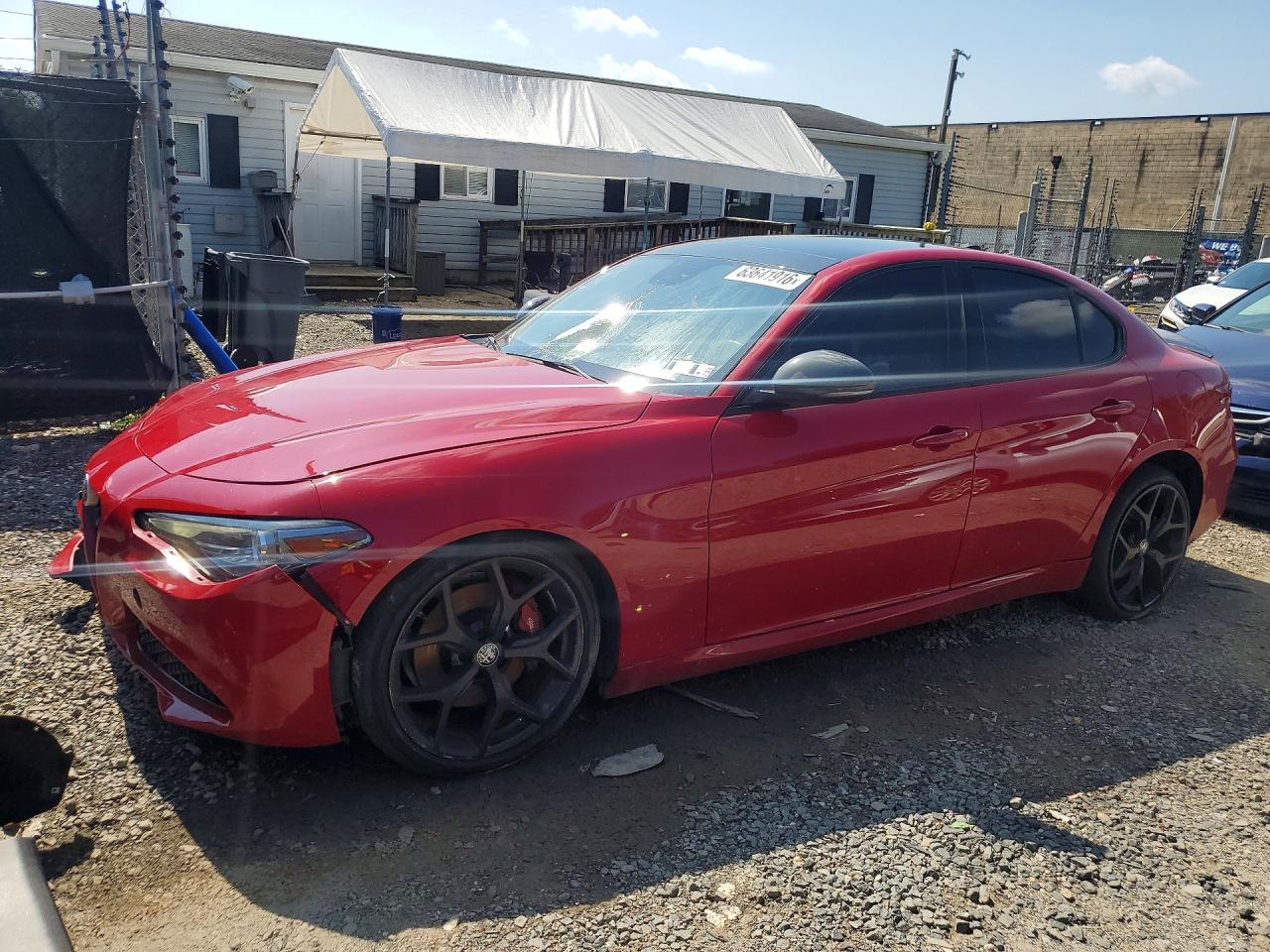 2019 Alfa Romeo Giulia Ti Sport, VIN ZARFAMBN1K7622839 — All over