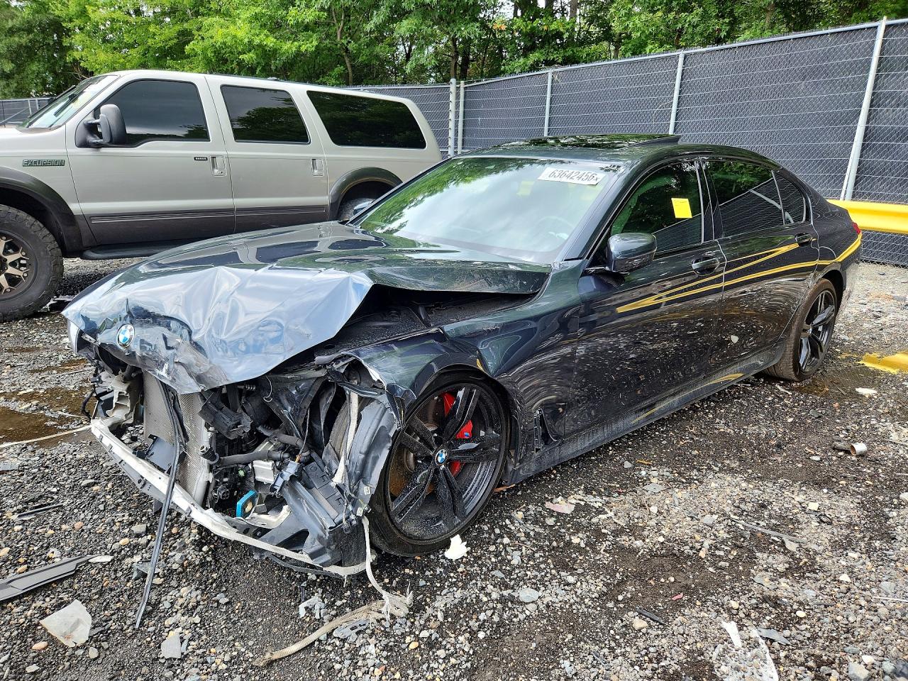 2018 BMW 7 Series 750i, VIN WBA7F0C59JGM22648 — Front end