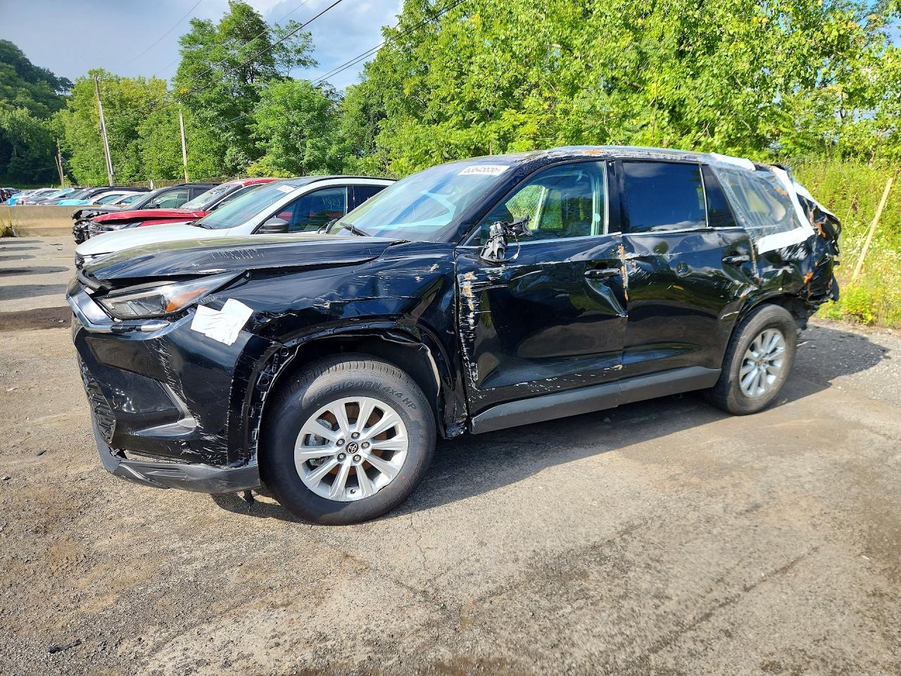 2025 Toyota Grand Highlander XLE, VIN 5TDAAAB57SS083393 — Зад
